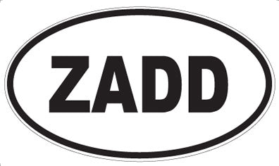 ZADD - Oval Magnet