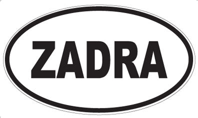 ZADRA - Oval Magnet
