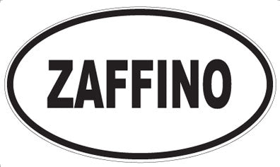 ZAFFINO - Oval Sticker