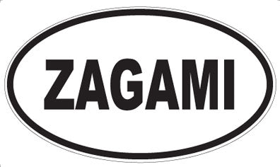ZAGAMI - Oval Magnet