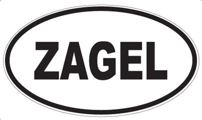 ZAGEL - Oval Magnet