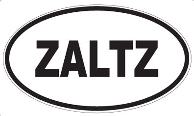 ZALTZ - Oval Sticker