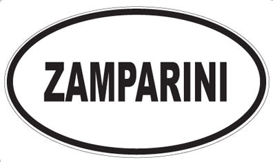 ZAMPARINI - Oval Sticker