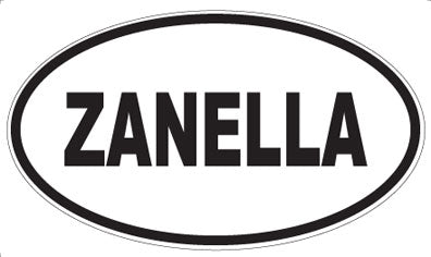 ZANELLA - Oval Magnet