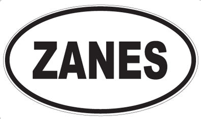 ZANES - Oval Magnet