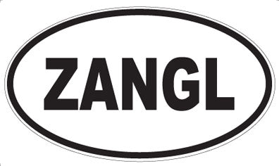 ZANGL - Oval Magnet