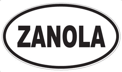 ZANOLA - Oval Magnet