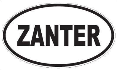 ZANTER - Oval Magnet