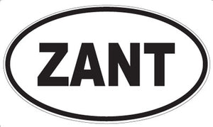 ZANT - Oval Magnet