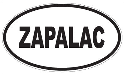 ZAPALAC - Oval Magnet