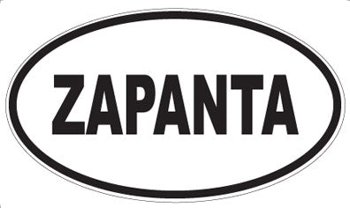 ZAPANTA - Oval Magnet