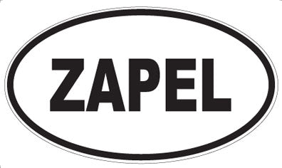 ZAPEL - Oval Magnet