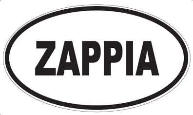 ZAPPIA - Oval Magnet