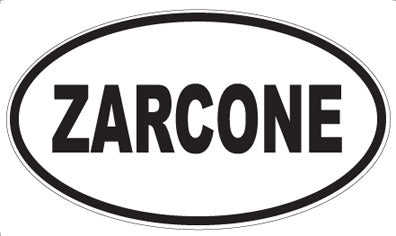 ZARCONE - Oval Magnet