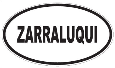 ZARRALUQUI - Oval Magnet