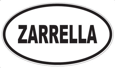 ZARRELLA - Oval Magnet