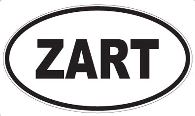 ZART - Oval Magnet