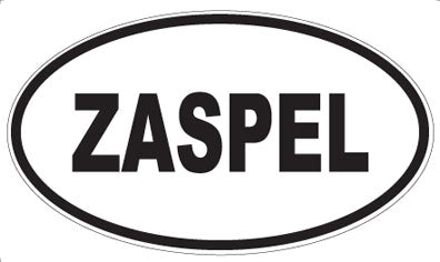 ZASPEL - Oval Magnet