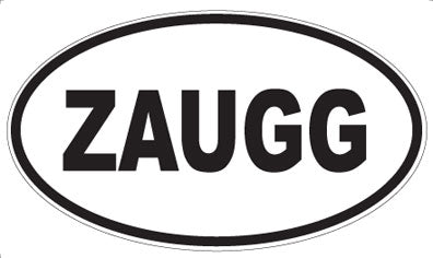 ZAUGG - Oval Magnet