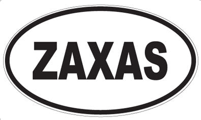 ZAXAS - Oval Magnet