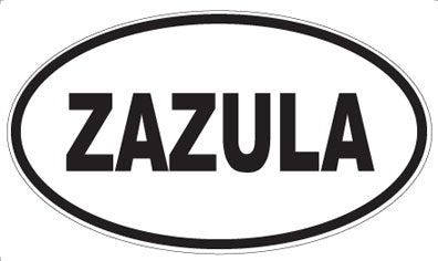 ZAZULA - Oval Magnet