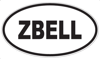 ZBELL - Oval Magnet