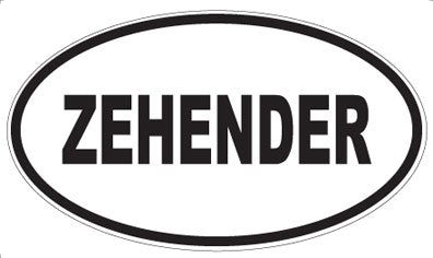 ZEHENDER - Oval Magnet