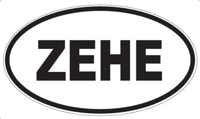 ZEHE - Oval Magnet