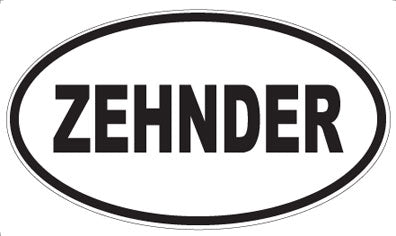 ZEHNDER - Oval Magnet
