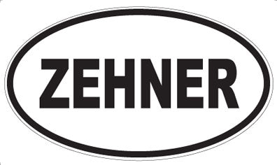 ZEHNER - Oval Magnet