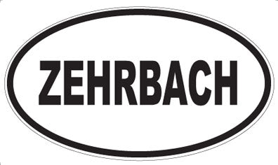 ZEHRBACH - Oval Magnet