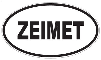 ZEIMET - Oval Magnet