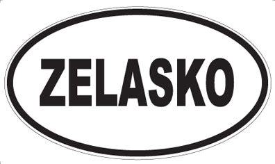 ZELASKO - Oval Magnet