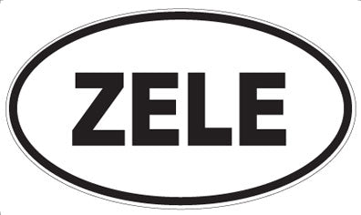 ZELE - Oval Magnet