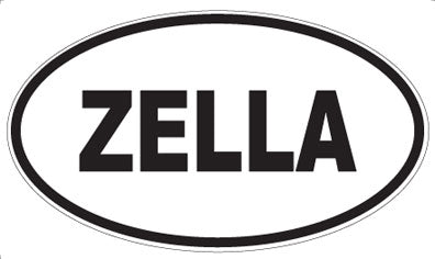 ZELLA - Oval Magnet