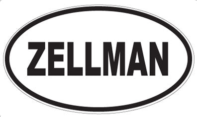 ZELLMAN - Oval Magnet