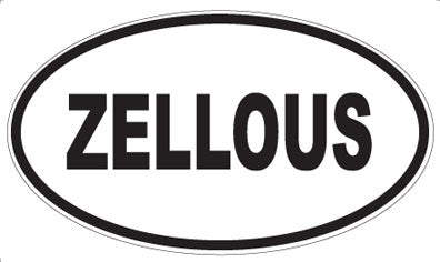 ZELLOUS - Oval Magnet