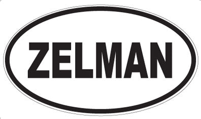 ZELMAN - Oval Magnet