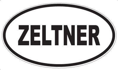 ZELTNER - Oval Magnet