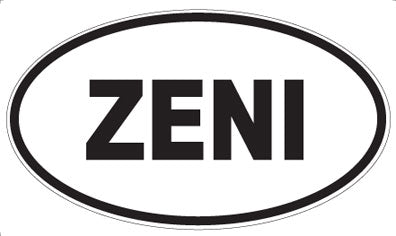 ZENI - Oval Magnet