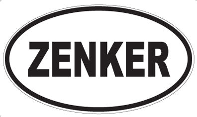 ZENKER - Oval Magnet