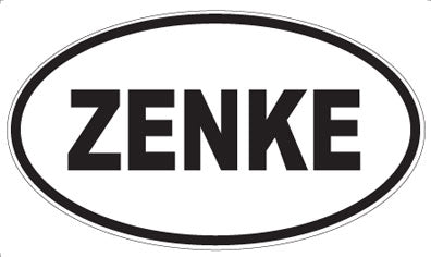 ZENKE - Oval Magnet