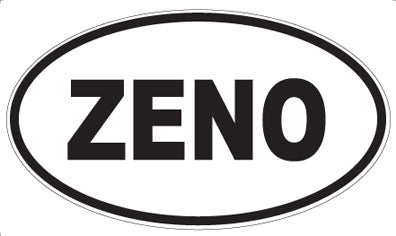 ZENO - Oval Sticker
