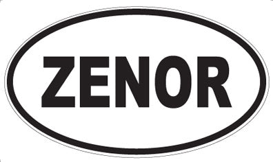 ZENOR - Oval Magnet