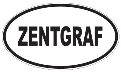 ZENTGRAF - Oval Magnet