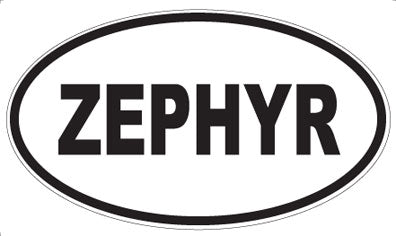ZEPHYR - Oval Magnet