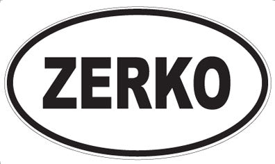 ZERKO - Oval Magnet