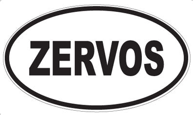 ZERVOS - Oval Magnet