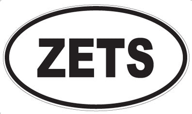ZETS - Oval Magnet