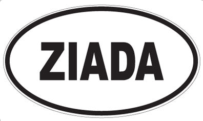 ZIADA - Oval Magnet